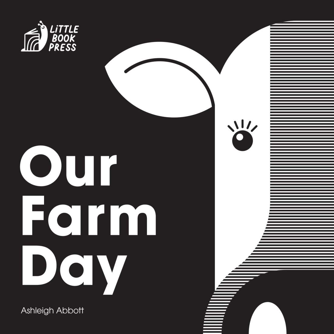Black & White Baby Book - Our Farm Day