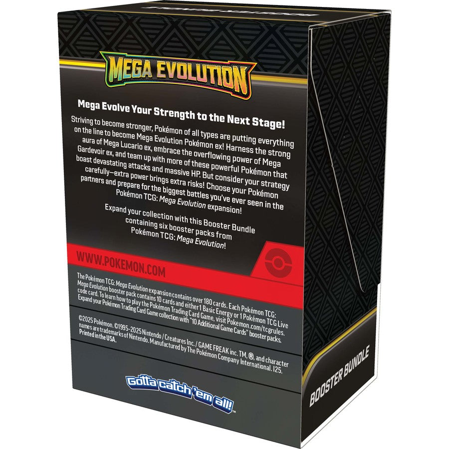Pokémon TCG: Mega Evolution - Booster Bundle (*Limit 2 per customer)