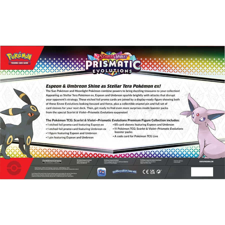 Pokémon TCG: Scarlet & Violet - Prismatic Evolutions Premium Figure Collection