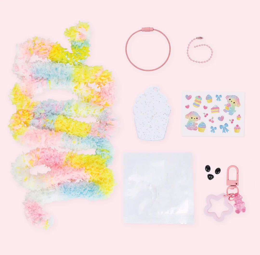 Bag Charm Kit - Fluffy Dog - Toot Toot Toys
