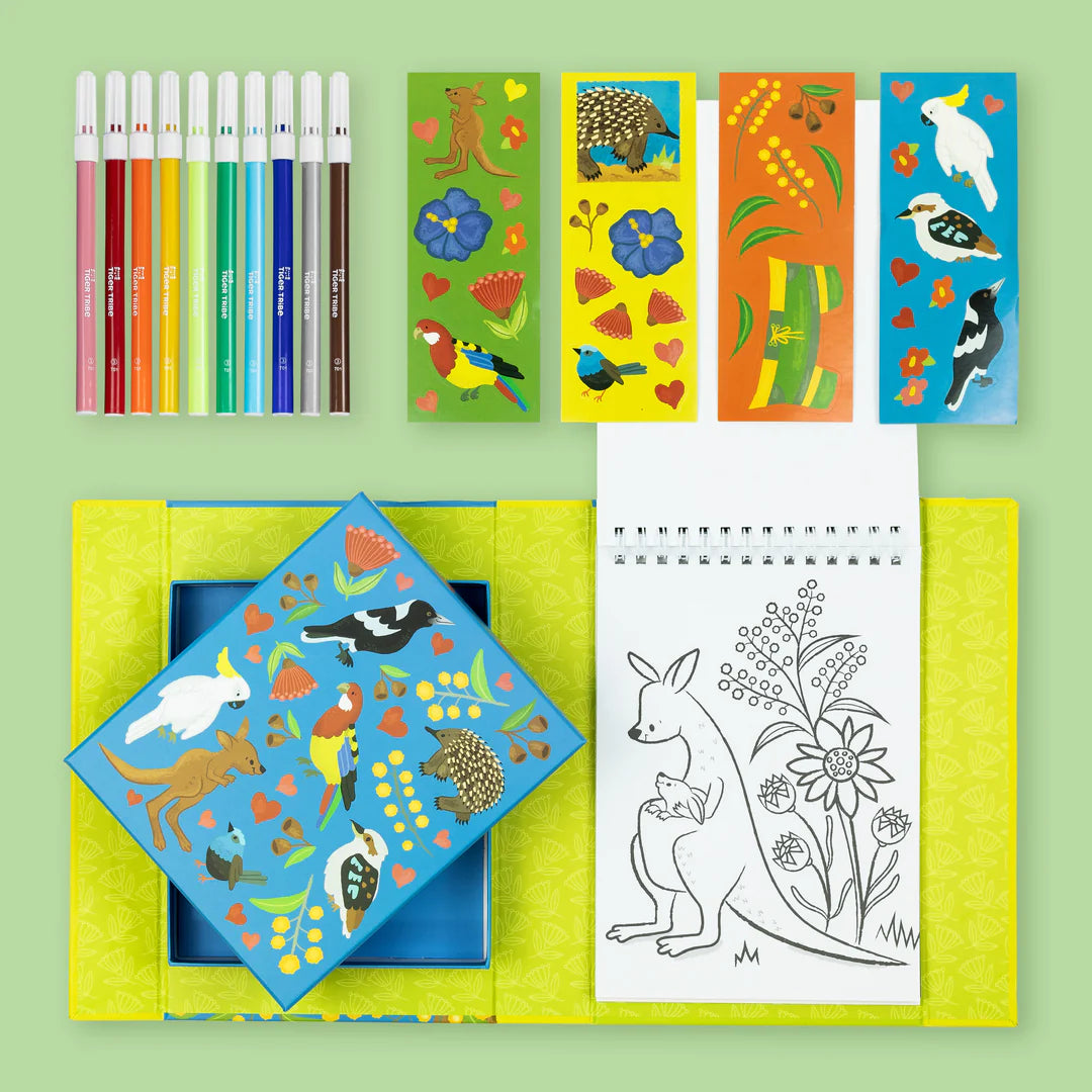 Colouring Set - Aussie Animals