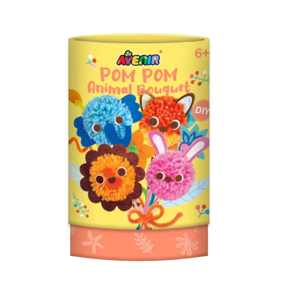 Pom Pom Animal Bouquet
