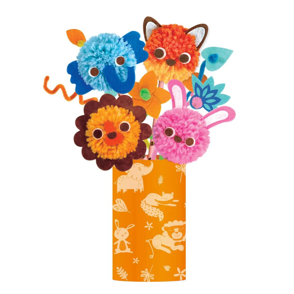 Pom Pom Animal Bouquet