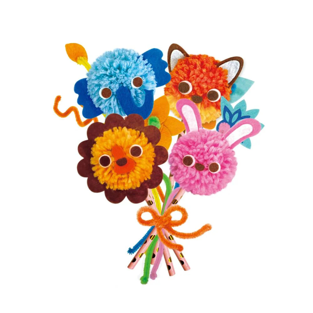 Pom Pom Animal Bouquet