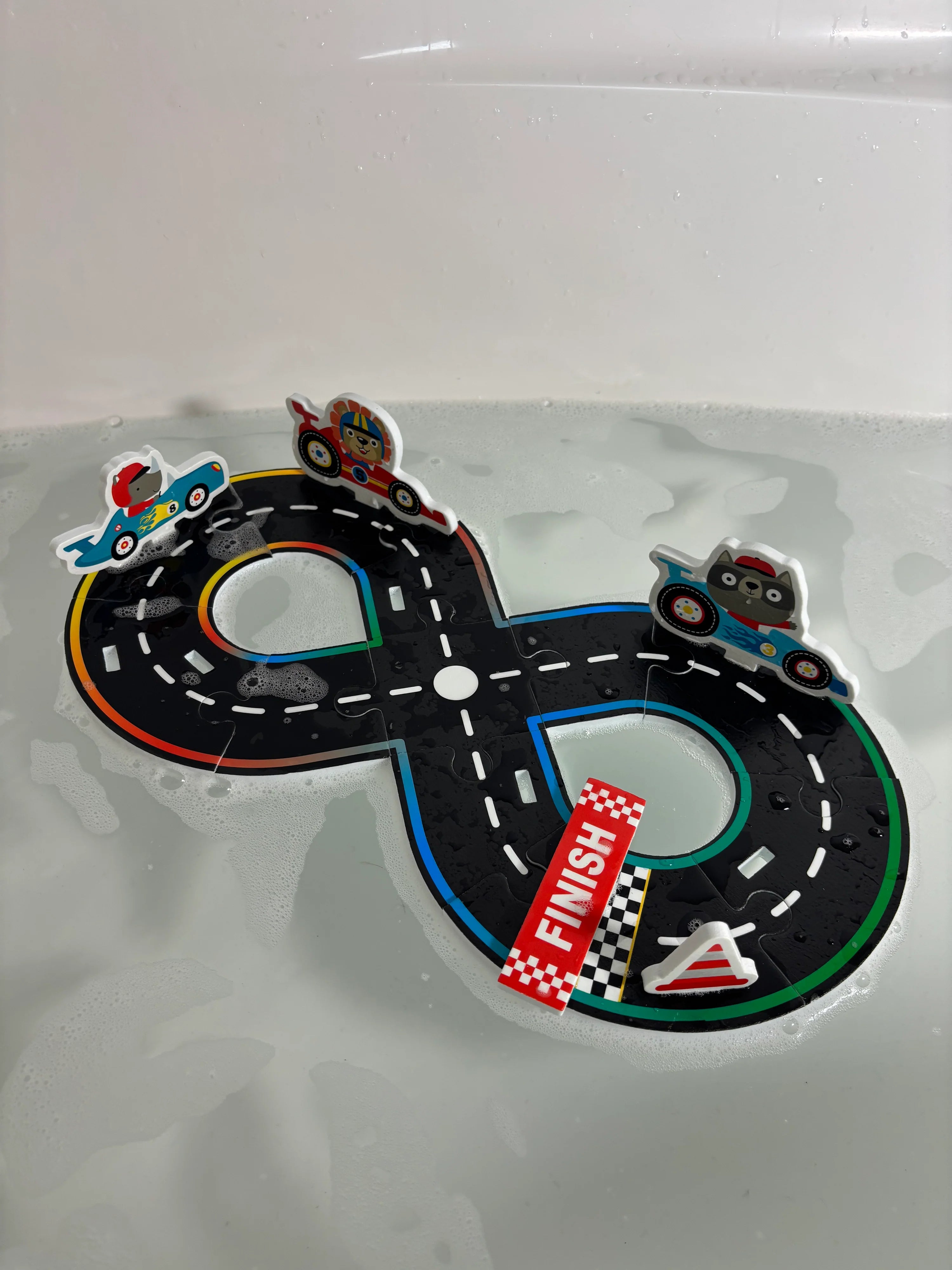Bath Time Racing Car Grand Prix Set
