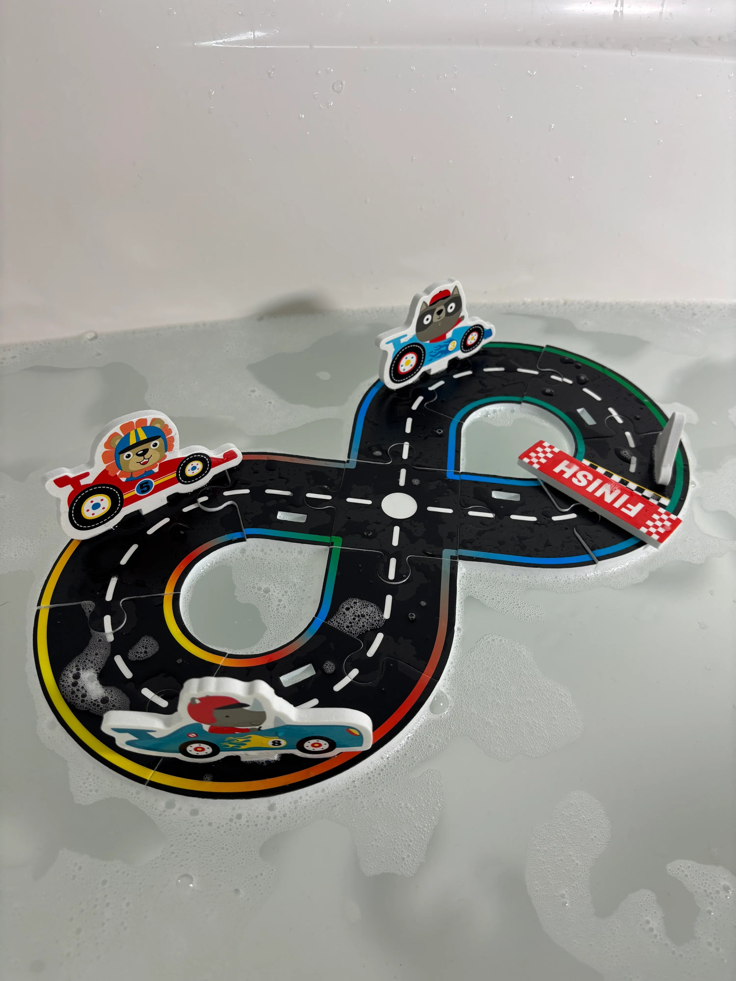Bath Time Racing Car Grand Prix Set