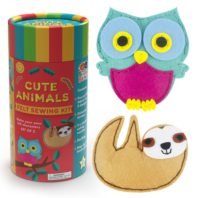 Felt Sewing Kit - Cute Animals