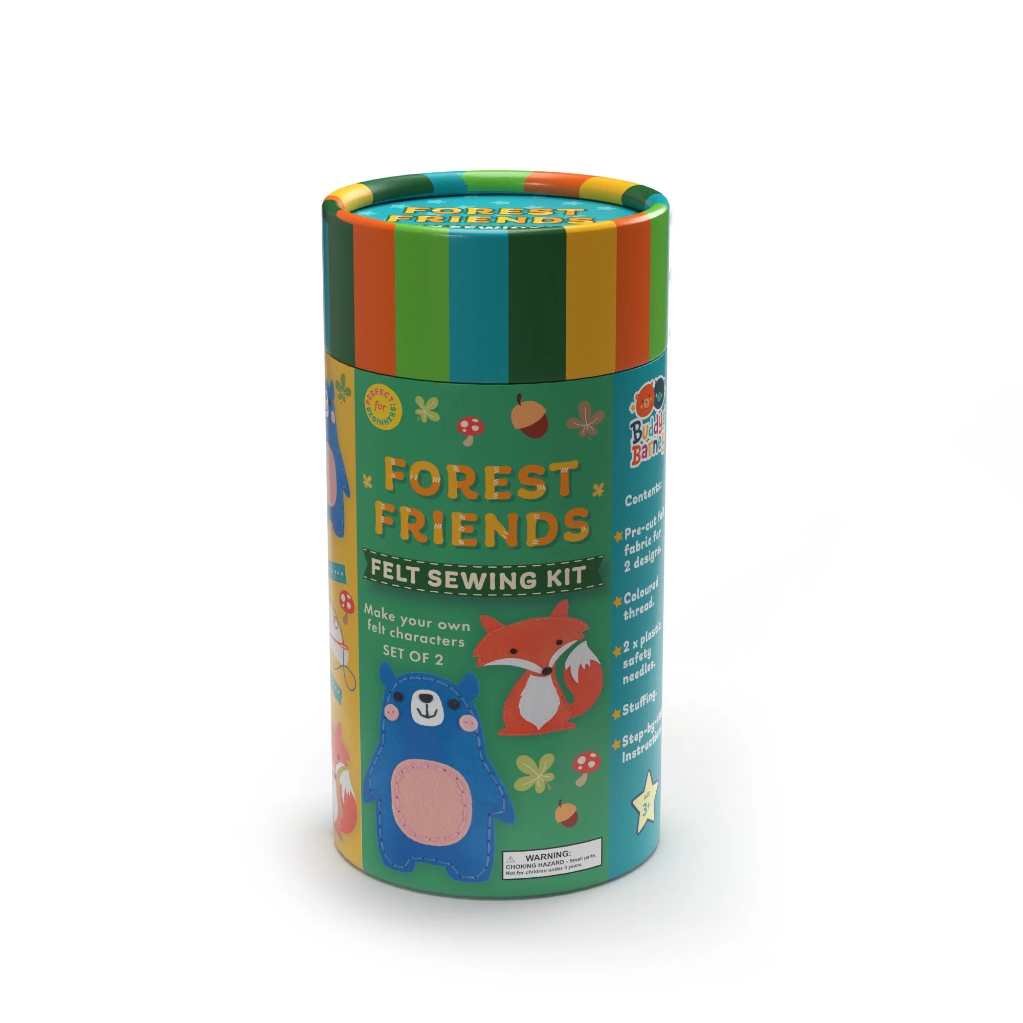 Felt Sewing Kit - Forest Friends