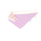 All4Ella - Bandana Bibs Reversible 2pk - Lilac Rainbows