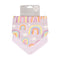 All4Ella - Bandana Bibs Reversible 2pk - Lilac Rainbows