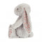 Jellycat - Blossom Bashful Silver Bunny (Small) - Toot Toot Toys