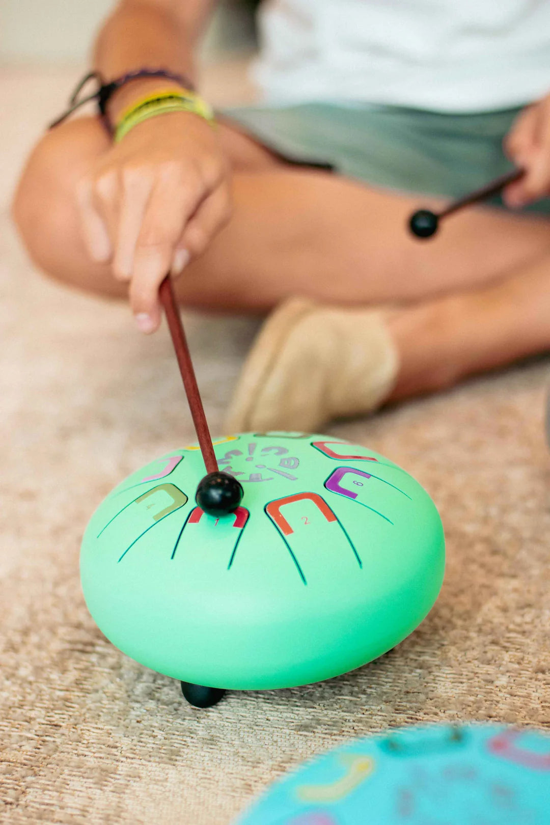Baby Tongue Drum - Teal Peal