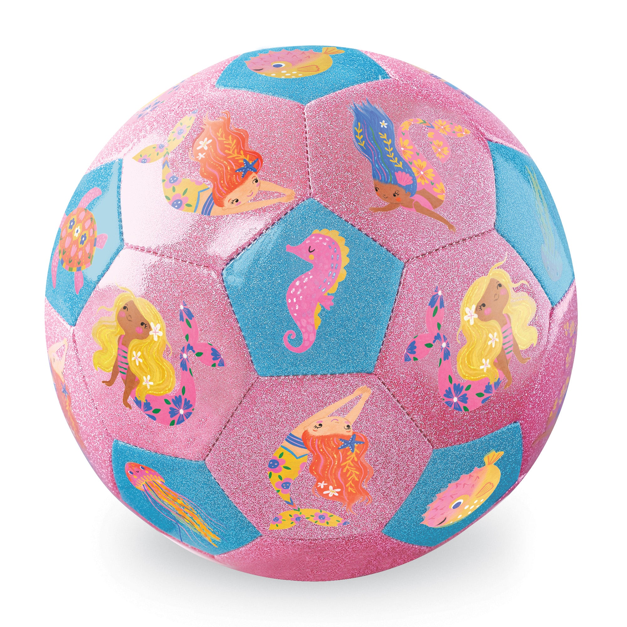 Glitter Soccer Ball - Mermaid Friends (Size 3)