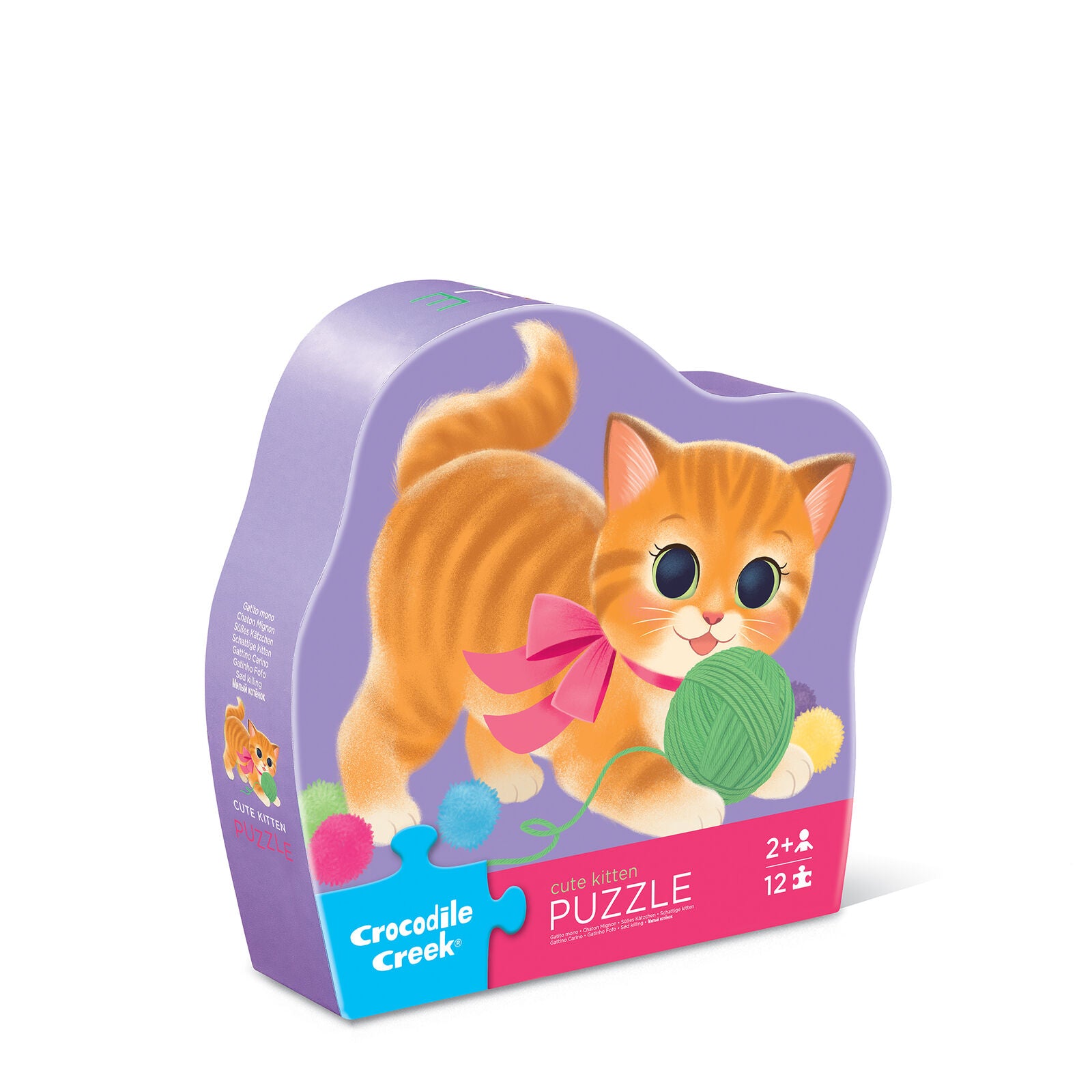 Mini 12pc Puzzle - Cute Kitten