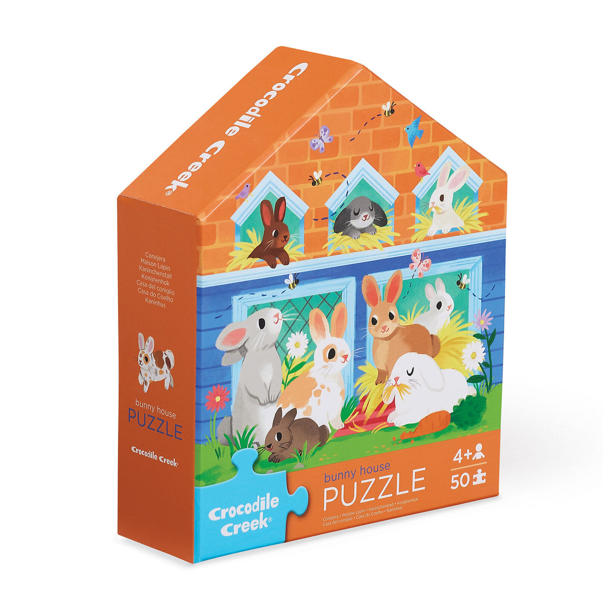 Flat House Puzzle 50 pc - Bunny House
