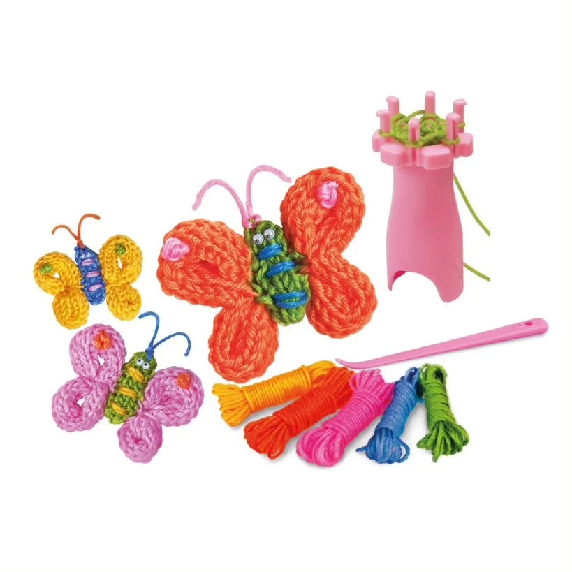 KidzLabs French Knit Butterfly Kit