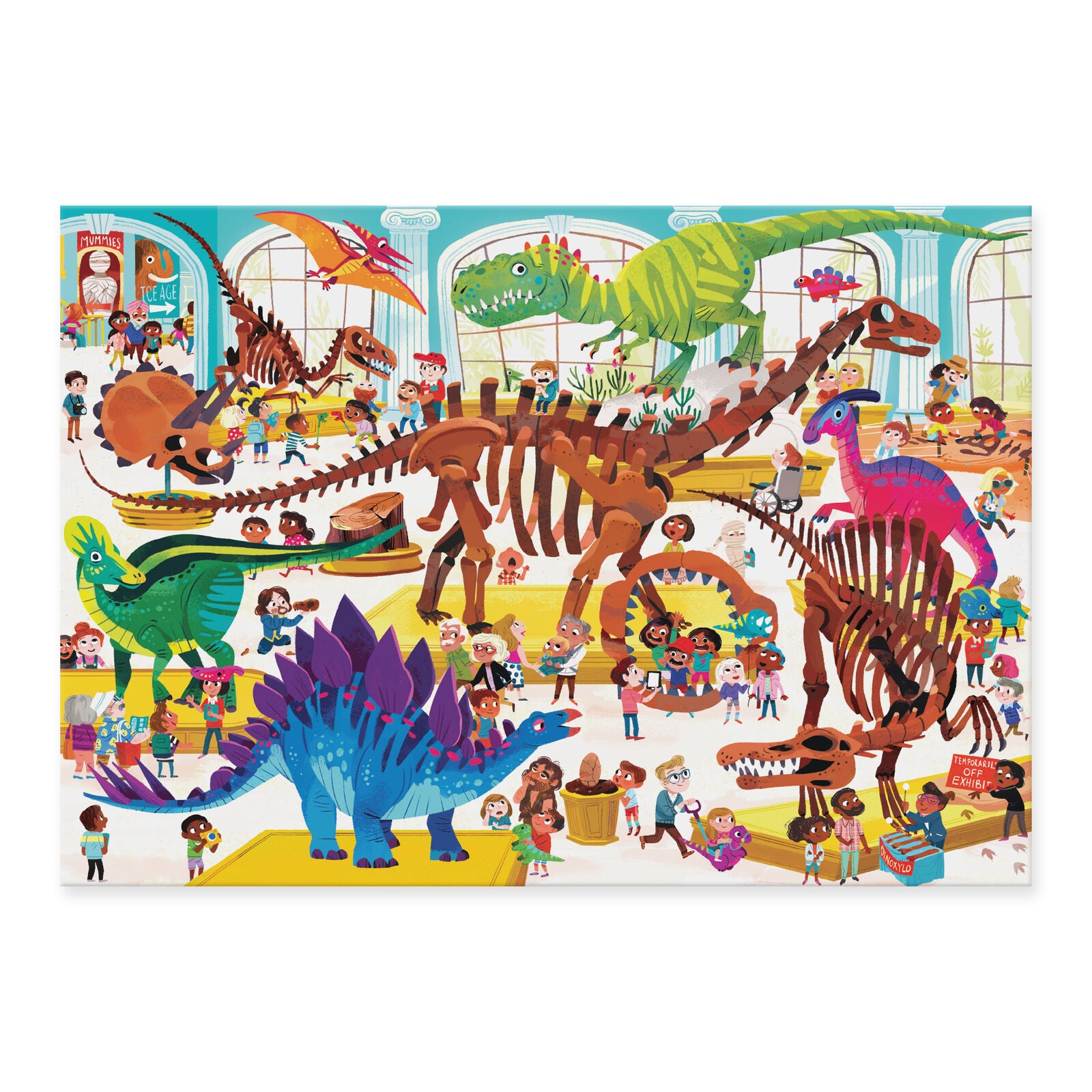 Day at the Museum Puzzle 60 pc - Dinosaur