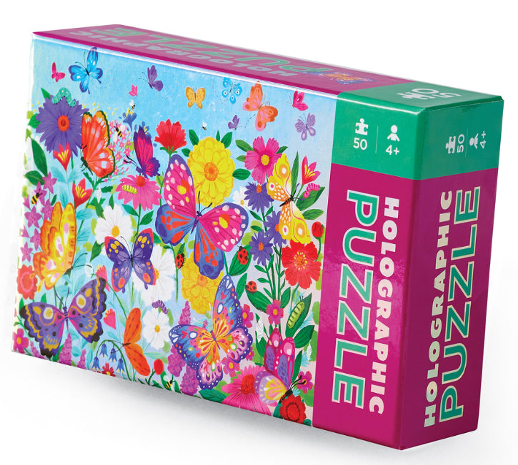 Holographic Puzzle 50pc - Butterflies