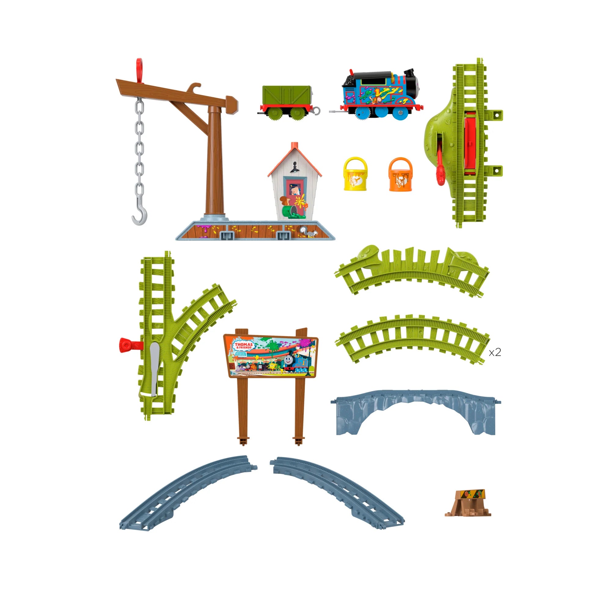 Motorised Thomas Paint Delivery Set