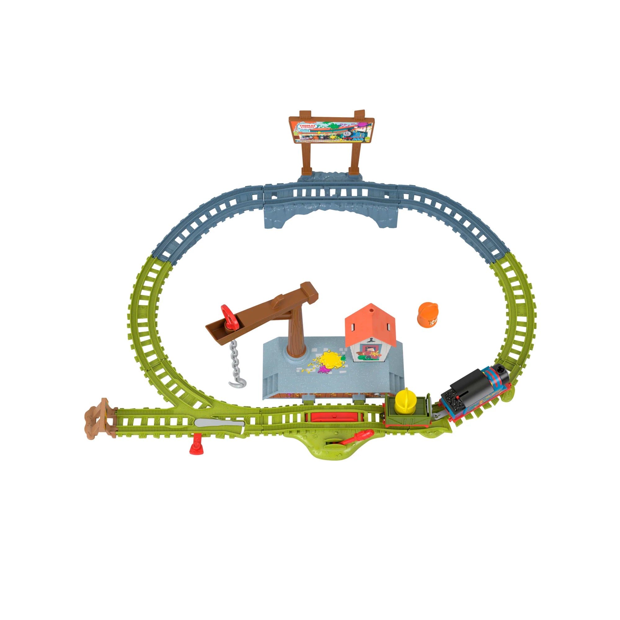 Motorised Thomas Paint Delivery Set