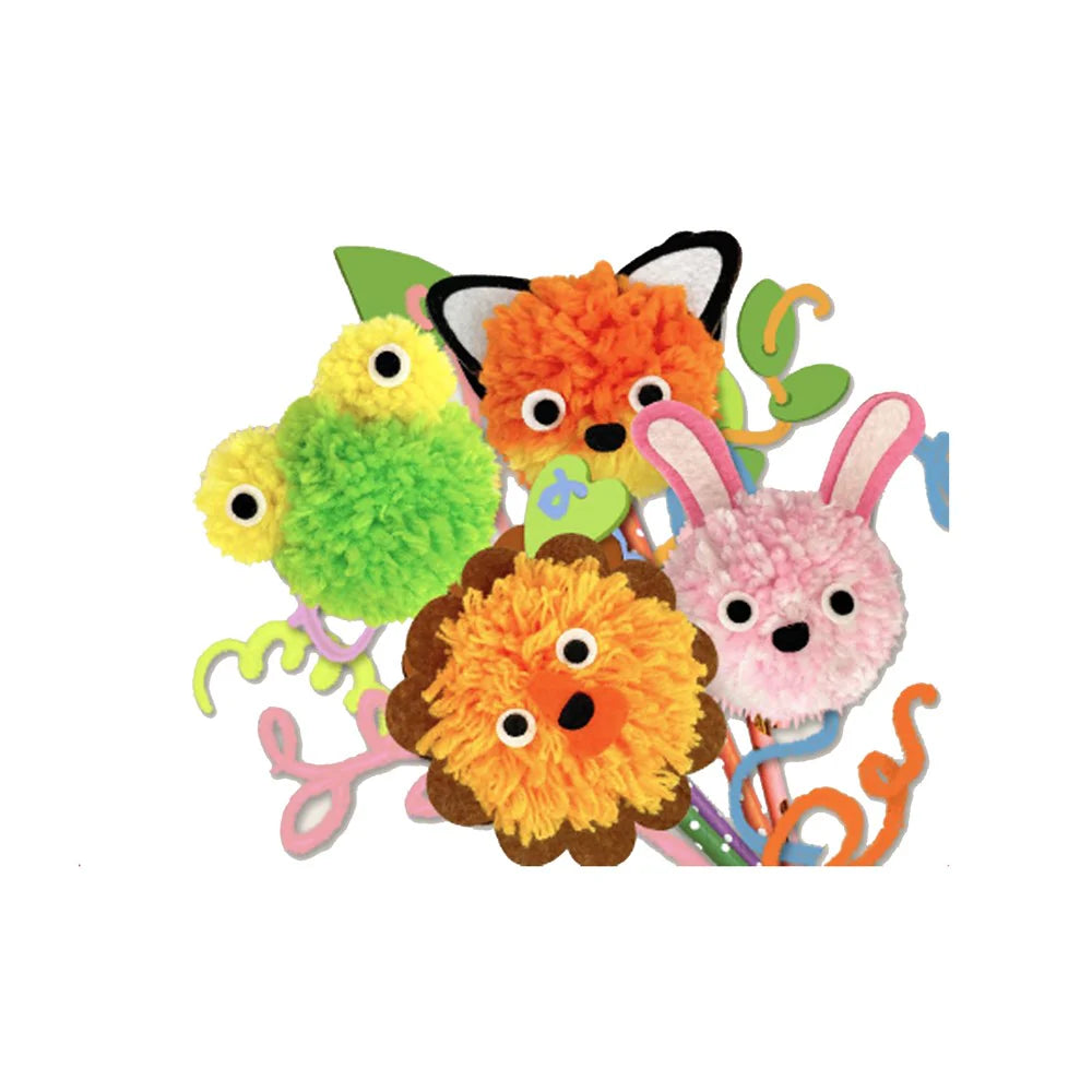 Pom Pom Animal Bouquet - Toot Toot Toys