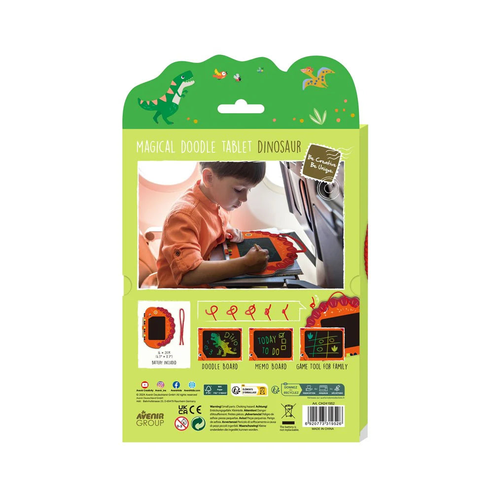 LCD Artidoodle Board - Dinosaur