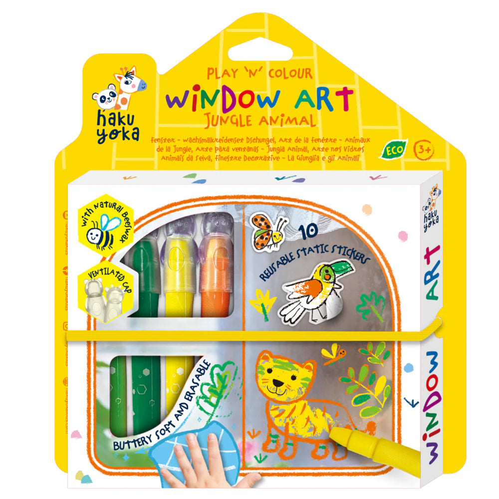 Window Art - Jungle Animal