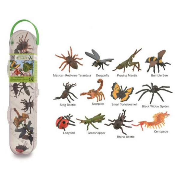 CollectA - Gift Set - Insects and Spiders 12 Piece Tube (89A1106)