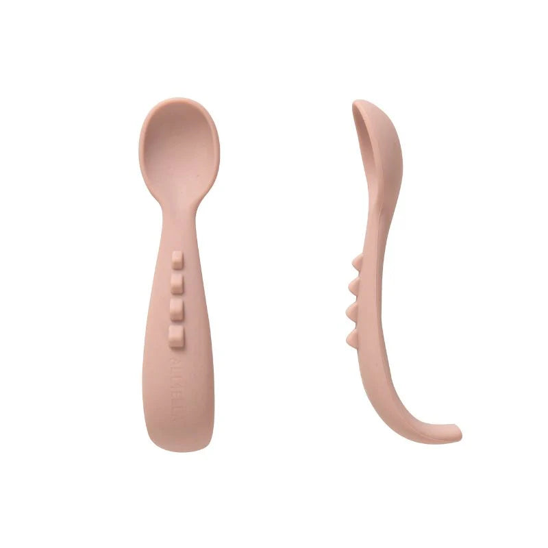 Comfy Grip Silicone Spoon 2pk - Dusty Pink