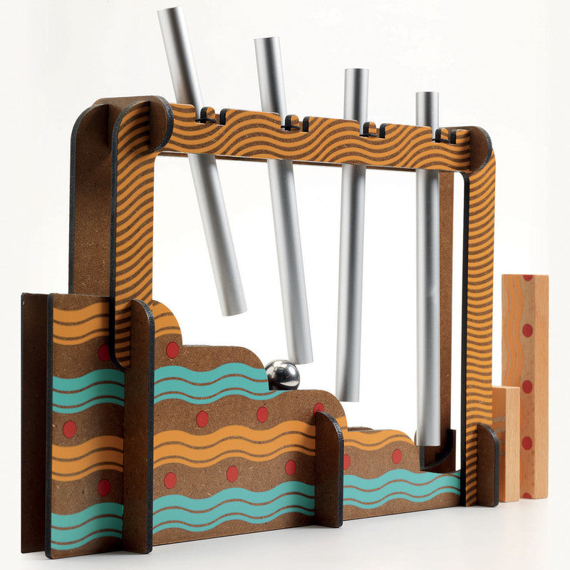 Construction Wood Zig & Go - Music - 52 Pieces