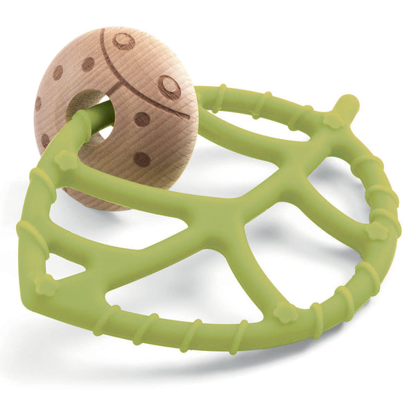 Djeco - BabyGreeni Wooden Teether