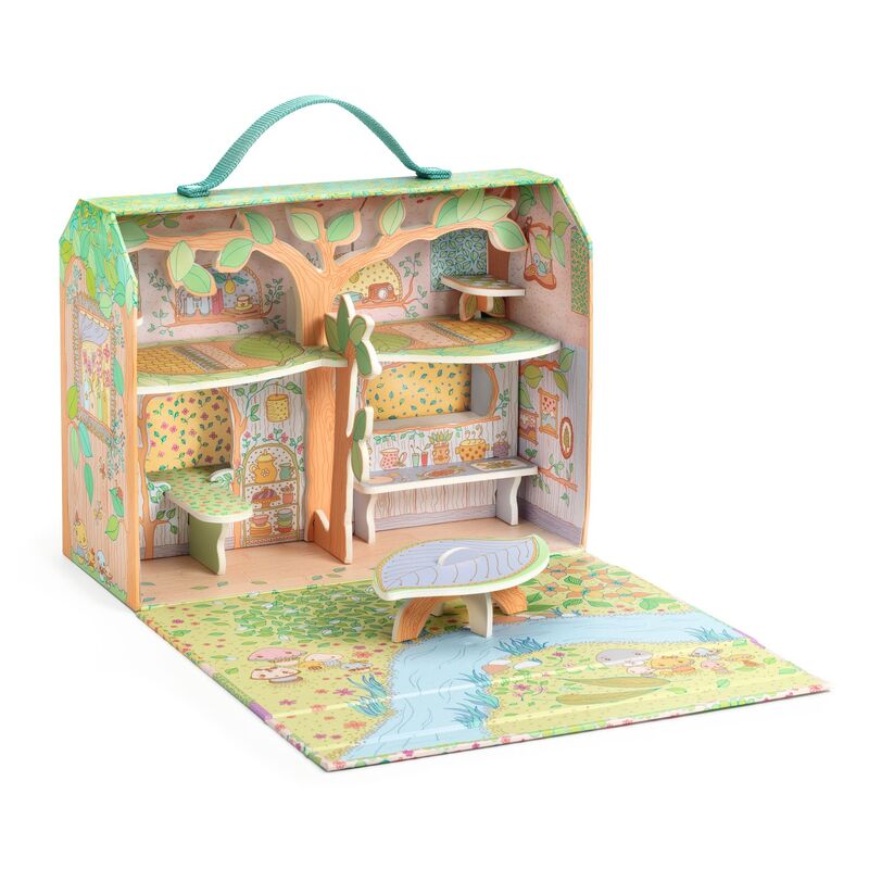 Sylvia & Fox's house in the forest
