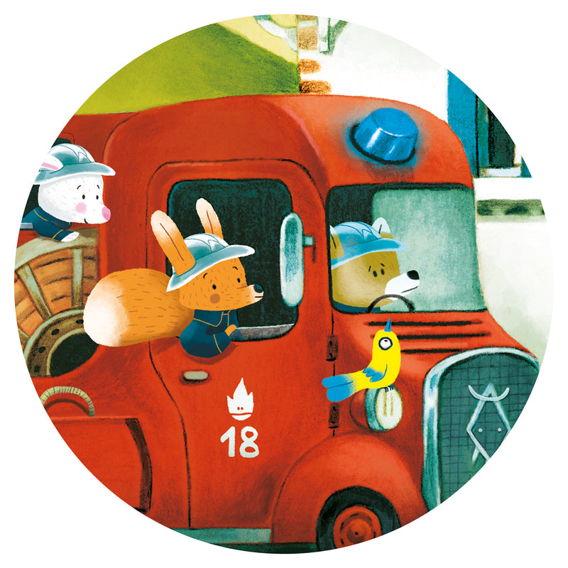 The Fire Truck 16pc Puzzle