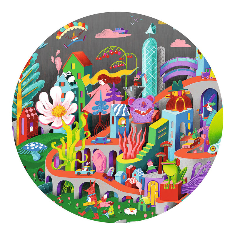 Crazy Town 200pc Observation Puzzle