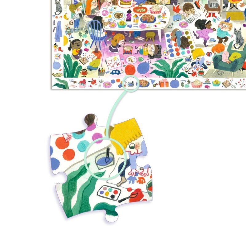 Birthday Party 54 piece Observation Puzzle