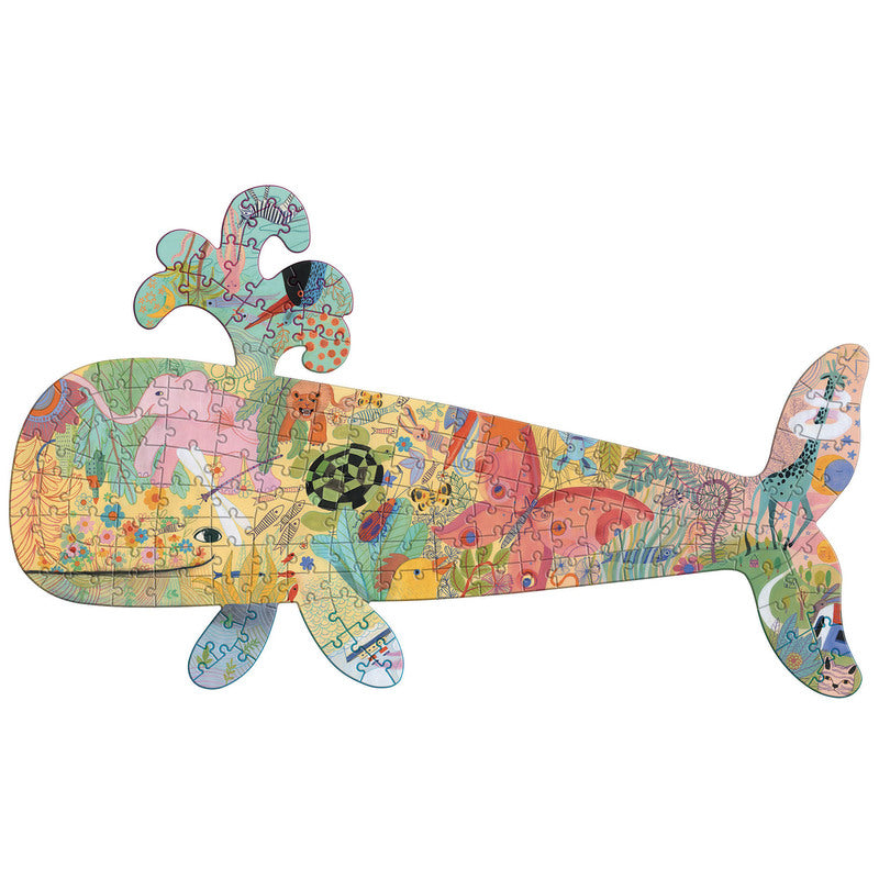 Whale Shaped 150pc Art Puzzle