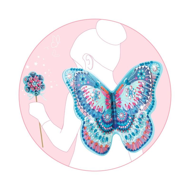 Do It Yourself - Like a Fairy Wings & Wand Set