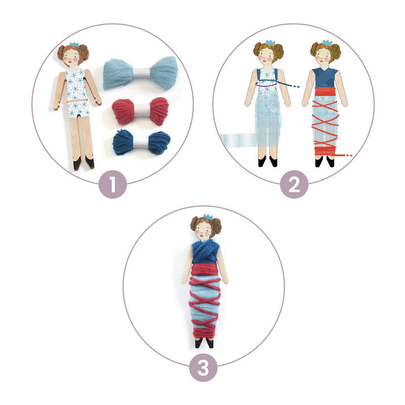 Do It Yourself - Worry Dolls to Create (Sweet Night Dolls)