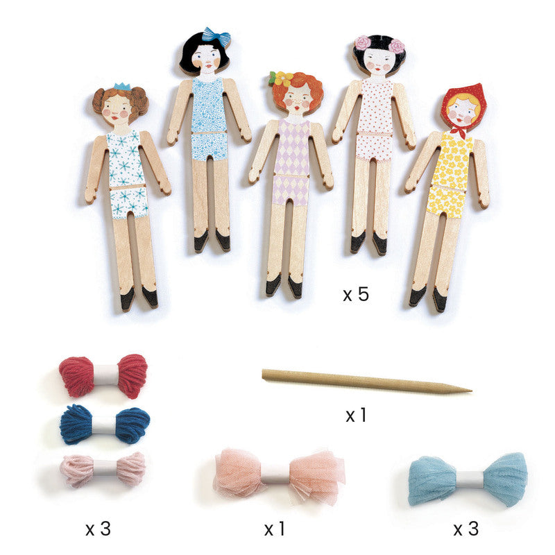 Do It Yourself - Worry Dolls to Create (Sweet Night Dolls)