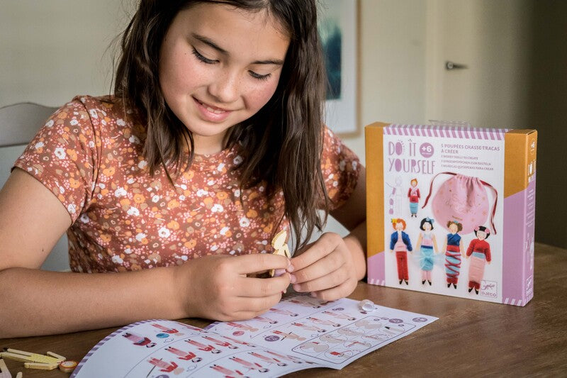 Do It Yourself - Worry Dolls to Create (Sweet Night Dolls)