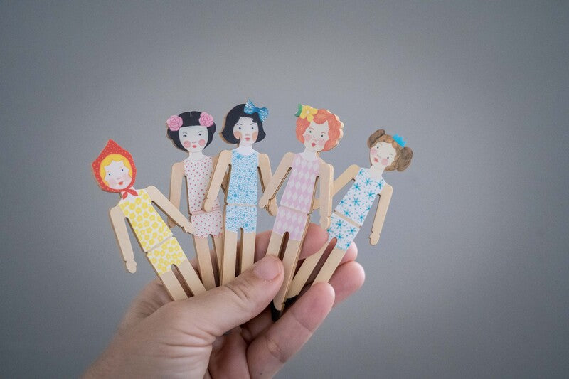 Do It Yourself - Worry Dolls to Create (Sweet Night Dolls)