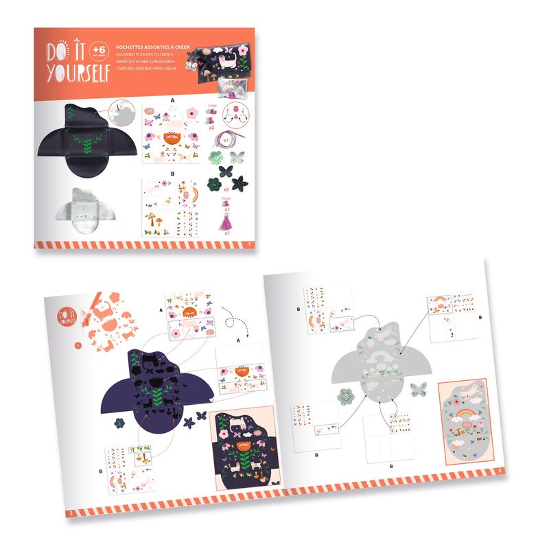 Do It Yourself - Joyful Friends Pouch