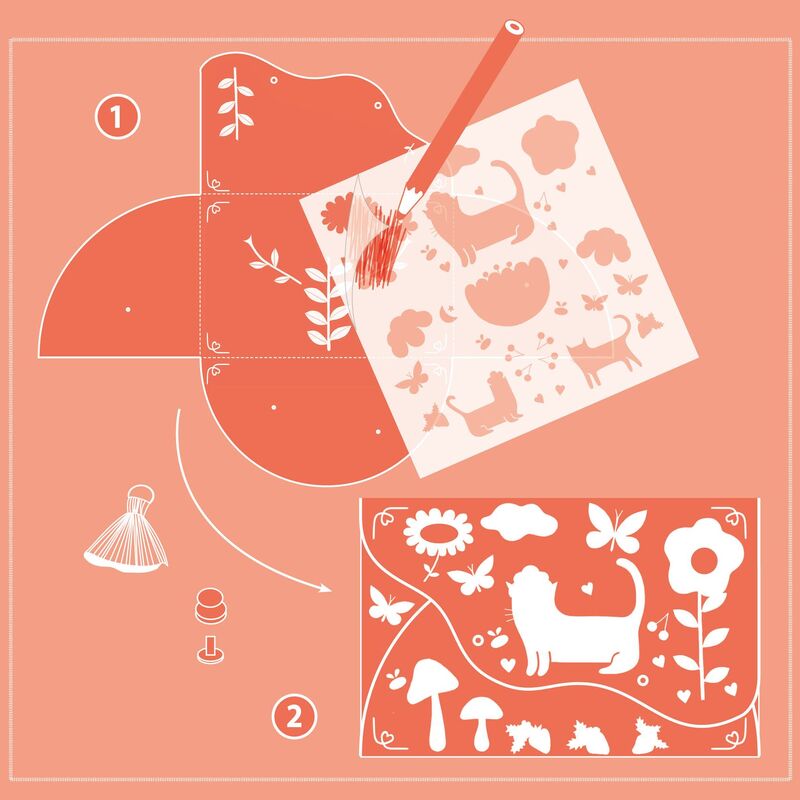 Do It Yourself - Joyful Friends Pouch