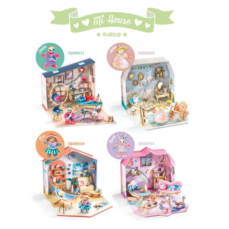 Olive Mi House Model-making Minature Home Kit