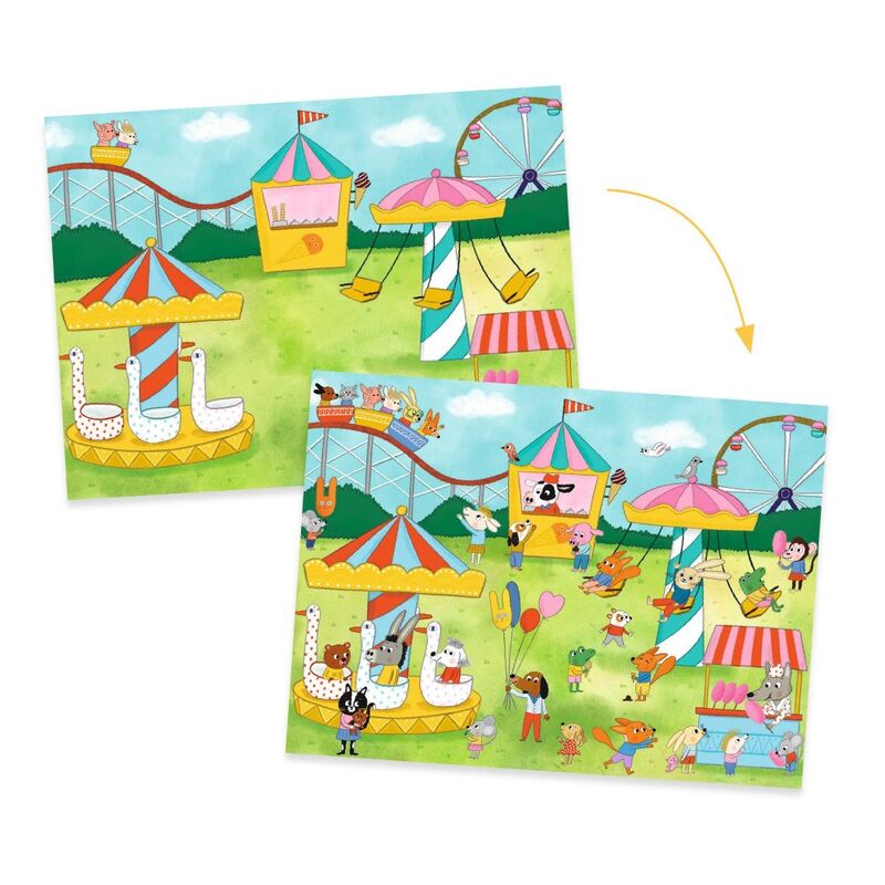 Rub-On Transfer Activity Set - Party Time!