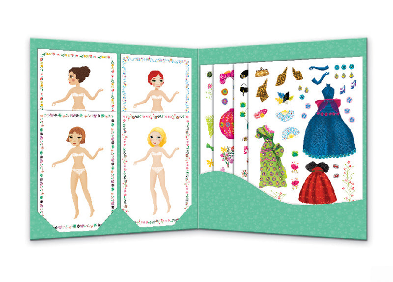 Massive Fashion Stickers And Paper Dolls