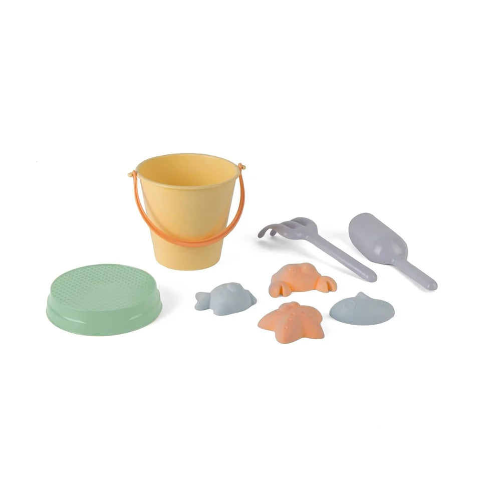 Pastel Recycled Bucket Set With Net