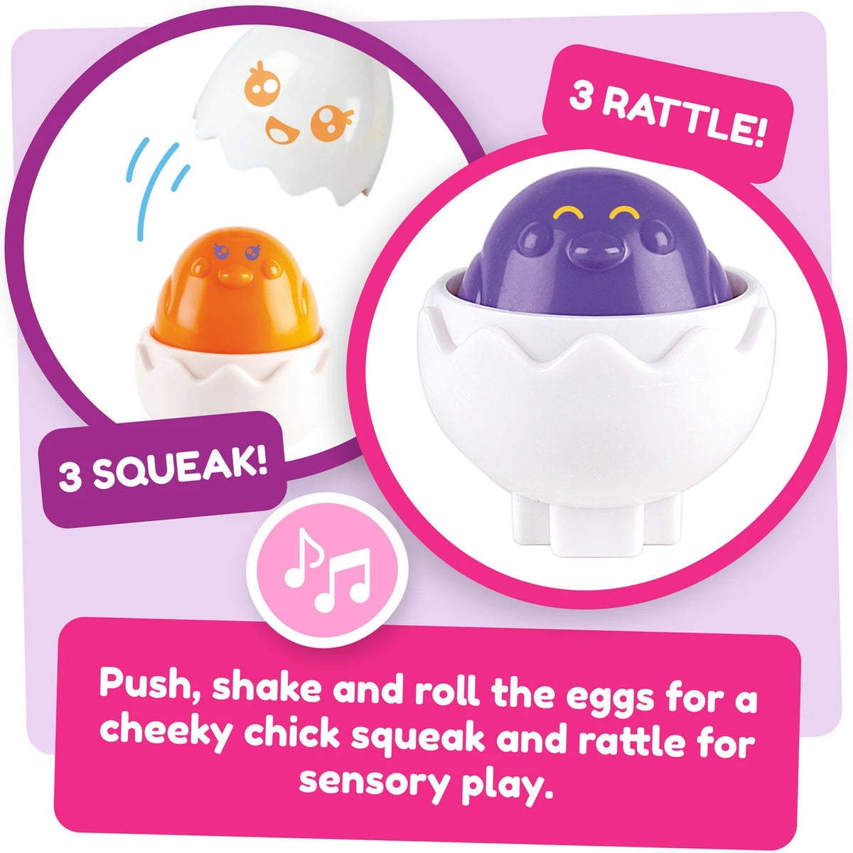 Hide & Squeak® Eggs