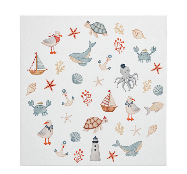 Greeting Card - By the Sea