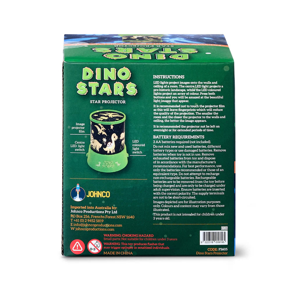 Dino Stars Projector